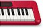 Teclado Musical Casio CT-S200 Vermelho USB 5/8 61 Teclas - Imagem 4