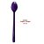 Colher Super Longa Roxa 20 cm CX C/500 UN - Imagem 1