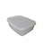 Pote e Tampa MP 1L Retangular - Natural - Imagem 1