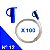 Kit 100 Sonda Uretral de Alivio Numero 12  - Medsonda - Imagem 1