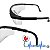 Óculos de proteção EPI Incolor MBXpro Anti Risco - Imagem 3