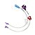 Kit Sonda Gastrostomia Botton Silicone + Extensor 30cm - Imagem 5