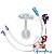 Kit Sonda Gastrostomia Botton Silicone + Extensor 30cm - Imagem 1