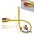 10 Un Sonda Foley Vesical Uretral Demora Latex 2 Vias - Imagem 9