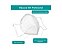 Kit 50 Un Máscara KN95 Respirador Proteção Reutilizável Profissional Respiratoria PFF2 - Fine Feel - Imagem 3