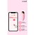 Vibrador Bullet Controlado por APP Recarregável 10 Modos de Vibração DKA Import - Imagem 7