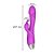 Vibrador Rabbit do Ponto G com Estimulador Clitoriano em Silicone DKA Import - Imagem 2
