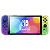 Nintendo Switch OLED Splatoon DESBLOQUEADO + cartão de 256gb - Imagem 2