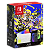 Nintendo Switch OLED Splatoon DESBLOQUEADO + cartão de 256gb - Imagem 1
