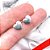 Brinco feminino de prata 925 legitima coração liso com garantia - Imagem 6
