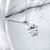 Colar com pingente filha de prata zirconia cravada - Prata925 - Imagem 2