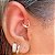 piercing prata 925 piercing para orelha de prata - tragus - helix - anti-helix - Imagem 3