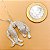 colar feminino de prata 925 pingente pantera pedra zircônia cravejada gargantilha - Imagem 7