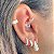 Piercing feminino prata 925 DAITH-HELIX-TRAGUS-ANTI-HELIX - Imagem 3