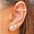 Piercing prata 925 piercing para orelha de prata tragus - helix - Flat - conch - Imagem 3