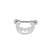 Piercing feminino prata 925 DAITH HELIX TRAGUS ANTI-HELIX - Imagem 1