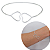 Pulseira Feminina Bracelete Prata 925 Love Coração Jóia kit - Imagem 4