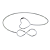 Oferta Bracelete Pulseira Feminina lisa Prata 925 Legítima - Imagem 1