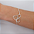Oferta Bracelete Pulseira Feminina lisa Prata 925 Legítima - Imagem 3
