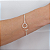 Pulseira Bracelete Redondo Prata 925 Feminino legitima pura - Imagem 3