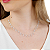 Gargantilha Colar Choker Pedras Feminina Zircônia Prata 925 - Imagem 2