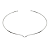Bracelete Feminino Prata 925 Regulável Detalhe em V com Garantia - Imagem 4