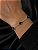 Pulseira Prata 925 Van 4 Trevo Resina Preto cravado legitima - Imagem 10