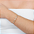 Bracelete Prata 925 Unissex Maciço Joia Pura original liso - Imagem 2