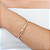 Bracelete Prata 925 Unissex Maciço Joia Pura original liso - Imagem 4