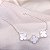 Pulseira Flor Trevo Prata 925 Feminino Garantia Madrepérola - Imagem 6