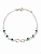 Pulseira Infinito Olho Grego Prata 925 tira mau olhado Azul - Imagem 5