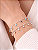 Kit Pulseira Prata Legitima 925 Olho Grego + Ponto Luz 18 Cm - Imagem 2
