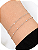 Pulseiras Elos Coração + Bolinha Prata 925 Legitima Feminina Prateado 18 Cm - Imagem 1