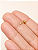 Piercing Labret Australiano 100% Titânio Haste Fina Push zirconia cravada - Imagem 4