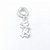 Berloque de prata 925 filho menino de skate com pedras zirconia cravejada para pulseira com garantia - Imagem 6