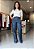 Calça Jeans Feminina Pantalona - Imagem 1