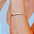Pulseira Bracelete Com Flores Cravejadas Com Zircônias Colors- Folheado A Ouro18k - Imagem 2