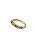 Anel 2 Fileiras Cravejada Cristais Colors -Banhado Em Ouro18k - Imagem 1