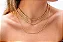Colar Chocker Malha de Cobra- Folheado A Ouro18k - Imagem 2