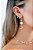 Piercing Fake Vigail Trabalhado- Folheado A Ouro18k - Imagem 2