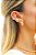 Piercing Fake Maria  Liso Largo - Folheado A Ouro18k - Imagem 2