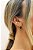 Piercing  Liz  Fake 3 Fileiras Com Zircônias Cravejadas - Folheado A Ouro18k - Imagem 2