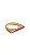 Anel Quadrado Com Cristais Rosa Pink- Banhado Em Ouro18k - Imagem 1
