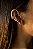 Brinco Ear Hook Croissant - Folheado A Ouro18k - Imagem 2