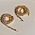 Colar Riviera  Diamond 3 Pontas M - Banhado Em Ouro18k - Imagem 3