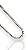 Colar Riviera  Diamond 3 Pontas M - Banhado Em Ouro18k - Imagem 1