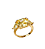 Anel Citrino - Banhado Em Ouro18k - Imagem 1