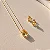 Conjunto Gota Citrino - Banhado Em Ouro18k - Imagem 4