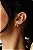 Brinco Argola Classy P - Banhado Em Ouro18k - Imagem 2