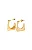 Brinco Argola Classy G  - Banhado Em Ouro18k - Imagem 1
